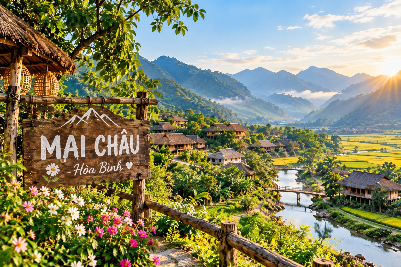 HÀ NỘI -Mai Châu - Mộc Châu - Pù Luông